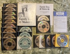 Family Tree Maker 7.0/ Broderbund with Collection of 19 CDs picture