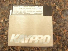 KAYPRO 1 MASTER DISKETTE #3572 CP/M and PERFECT WRITER 1981 5.25