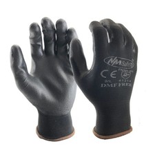 Professional Protective Work Gloves 24PCS/12Pairs Men Women Safety Nylon Garden picture