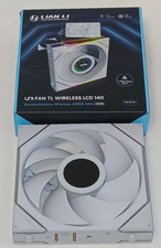 Untested Lian Li TL Wireless 140 LCD  - White - FAN ONLY  (Read)  picture