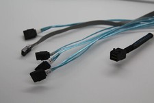 Supermicro SA-F43S7PS2-1M-N2 SFF-8643 miniSAS HD to SATA Breakout SAS Cable 1M picture