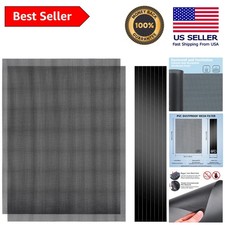 DIY 2Pack PVC Dustproof Mesh Filter for ATX Cases - Magnetic & Easy Install picture