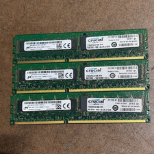 Micron 24GB Kit (3x8GB) DDR3L PC3L-12800R ECC RDIMM MT18KSF1G72PZ-1G6N1LE picture