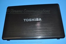 TOSHIBA Satellite P755D-S5172 Laptop LCD Back Cover Lid + Webcam + Antenna picture