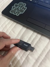 onn. USB-C Male to USB 3.0 Female Adapter, Portable, Black, Universal, 1:1 picture