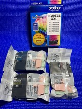 Brother Genuine Super High-yield Color Printer Ink Cartridge LC205CL XXL 10/2022 picture