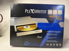 New Plextor PlexWriter 40/12/40A IDE CD-RW 40x Burn-Proof PX-W4012TA/SW Open Box picture