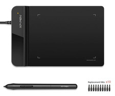 XPPen G430S Graphic Drawing Tablet 8192 Levels Battery-Free Stylus 4x3 picture