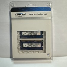 Memory Mac Compatible Crucial 2X 1GB 2Rx16 PC3-8500S-7-10-A1 picture