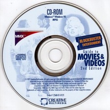 Blockbuster Movies & Video Guide 2nd Ed. PC-CD - NEW CD in SLEEVE picture