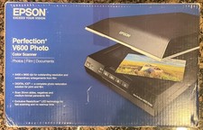 NEW SEALED Epson Perfection V600 Color Photo Film Document Scanner NEW SEALED picture