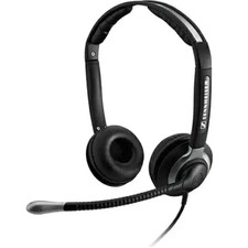 Sennheiser CC 540 CC540 Corded Binaurial Noise Cancelling Headset - New - RRP... picture