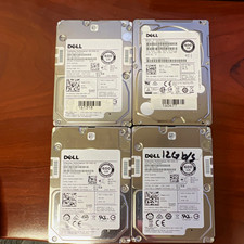 Lot of 4 Dell Enterprise Performance 600GB 2.5