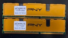 PNY 8GB (4GB x2) DDR3-1333 Dual Channel Desktop RAM Memory DIMM 64COMHHHJ-HS picture