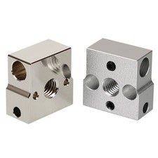 CR-6 SE Heater Block Extruder Replacement Aluminum-based Copper Plating picture