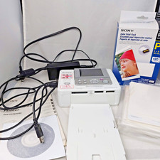 Sony Picture Station Digital Photo Printer DPP FP95 Tested Working + Paper picture
