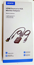 BENFEI HDMI to VGA, Uni-Directional HDMI Computer to VGA Monitor Adapter picture