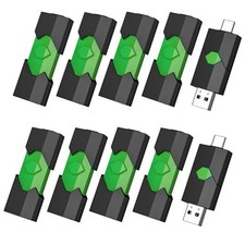 Kootion USB 2.0 5/ 10PCS 32GB 64GB 128GB Retractable USB Type-C For Android PC picture
