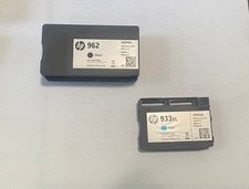 HP ink #962 Black and #933 XL Cyan empty cartridges picture