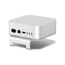 Qwiizlab Aluminum Stand for 2024 Mac mini M4/M4 Pro, Convenient Acess to Power B picture