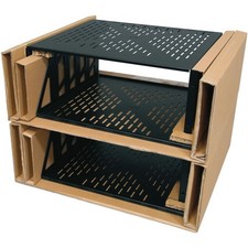 Middle Atlantic U2V-4 Pack Vented 2 RU Universal Equipment Rack Unit Shelves picture