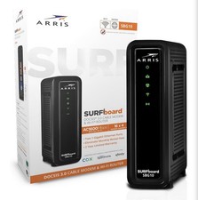 ARRIS SBG10 SURFboard  AC1600 Dual-Band Cable Modem  Router - Black picture