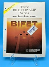 Texas Instruments Three BIFET OP AMP Series: TL081, TL071, TL061 Brochure 1977 picture