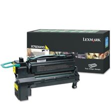 Lexmark X792X4YG YELLOW High-Yield Toner Genuine Sealed picture