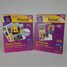 AVERY Digital Glossy Photo Paper  Picture It Software Trial Pack & 4x6 Paper picture
