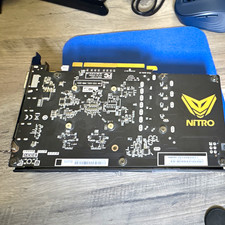 SAPPHIRE NITRO AMD Radeon Dual Fan GPU DVI-D HDMI DP PCIe x16 8-Pin picture