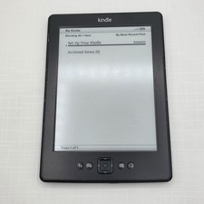 Amazon Kindle 4th Generation Gen 2GB Black Tablet e-book Reader (D01100) picture