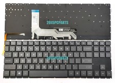 New HP Omen 15-EK 15-EK0020CA 15-EN 15-EN1013DX Keyboard White Backlit US AMD picture