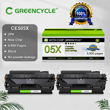 2PC CE505X Toner Cartridge fit HP 05X LaserJet P2055dn P2055x P2055d P2055 picture