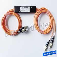 FC/UPC FC/APC 2:2 FBT Multimode Fiber Optical Splitter 2x2 Dual Window Coupler picture