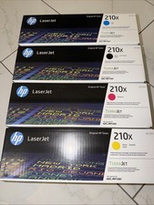 HP 210X Black/Cyan/Magenta/Yellow High Yield Toner Cartridge Pack Of 4 New Seal picture