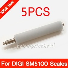 5pcs New Platen Rubber Roller For DIGI SM5100 Liner Label Balance Scales picture