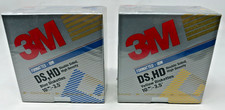 3m IBM HIGH DENSITY 3.5 INCH Floppy Disks 20 Total disks Yellow and Blue picture
