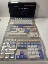 Womier 138 Keys Retro PBT Keycaps Cherry Profile for Mechanical picture