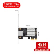 NEW Gigabit Express Chips Network Lan 2.5g PCIe Etherent PCI adapter RJ45 Card picture