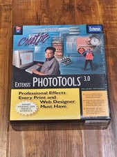 Rare Vintage 1998 Extensis PhotoTools 3.0 Mac PC Photoshop - New & Sealed picture
