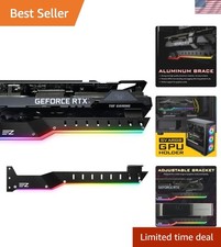 309EZ ARGB GPU Holder Brace, Graphics Card Support Bracket, Black picture