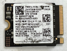 Samsung 256GB MZ-9LQ256C NVMe M.2 PCle SSD Gen 3x4 PM991a 0VT6KM picture