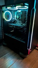 Skytech Gaming Glass Tower - NEED GONE - BEST OFFER - ALL CORDS INCLUDED picture