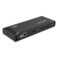 WAVLINK DisplayLink Dock Dual Monitor USB-C Dock 4K HDMI DP Ethernet 65W PD picture
