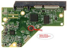 2060-800055-002 REV P1 Digital PCB HDD Logic Board picture