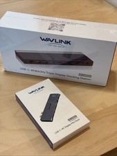 WAVLINK USB-C 4K 60hz Triple display Docking Station WL-UMD05 &Mini Dock Bundle picture