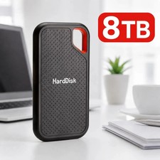 Laptop Mac And PC External Hard Drive 8TB High Speed Capacity Solid State Usb3.2 picture
