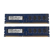 Set Of 2 Elpida DDR3 PC3 1Gb 1Rx8 8500U Memory picture