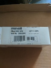 Maxell HS-4/150S DDS-4 DAT 20/40GB 4mm 150m Data Tape 10 Pack NEW 200028PK picture
