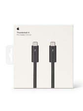 Apple Thunderbolt 4 Pro Cable 1.8m Black Braided NEW Sealed MN713AM/A picture